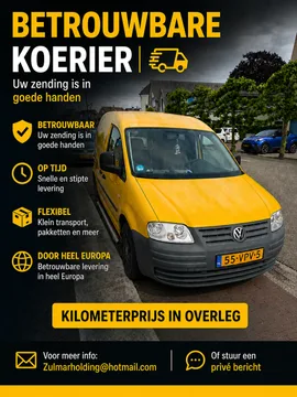Carrier Small van Volkswagen Caddy in Sliedrecht Netherlands